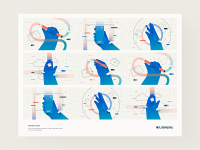 Lazerpay Illustration System