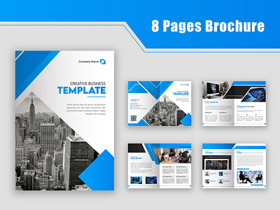 Corporate Company Profile Brochure Template booklet brochure business corporate design document layout magazine modern presentation report template