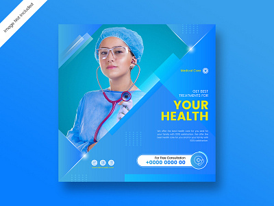 Creative Medical and Healthcare Square Social Media Web Banner abstract advertisement banner care clinic dental doctor health medicals post template web