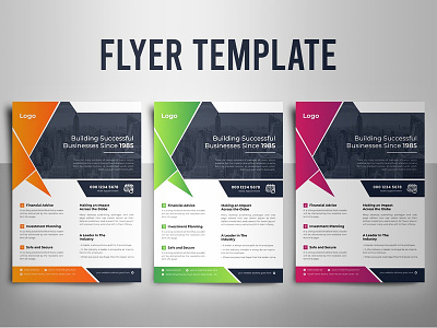 Corporate Flyer Design, Business Flyer Template