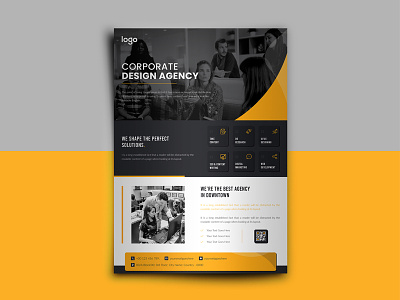 Corporate Business Flyer Design Template