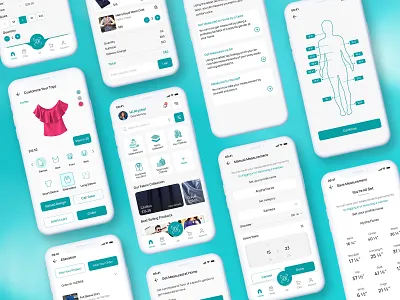 E-Tailoring (UX UI Case Study) Tailoring Services App app app case study app design case study figma mobile app mobile app design tailor app ui ui design ui ux uiux user experience user interface ux ux case study ux design ux research wireframe