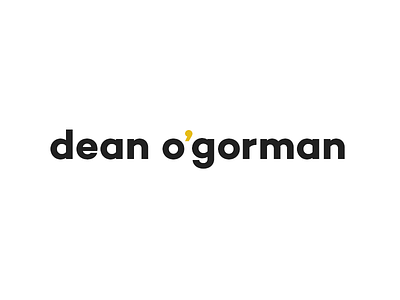 celebrities - dean o'gorman branding cg celebrity logos colour colour pop design identity logo typography
