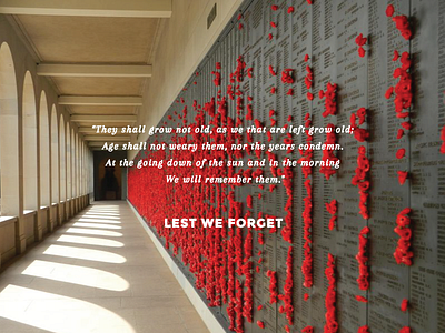 Lest We Forget - ANZAC DAY anzac day serif text in image texture white text. sans serif