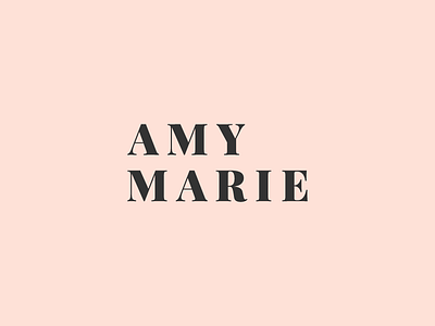 amy marie - logo