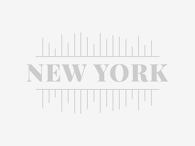 new york grayscale minimal new york typography