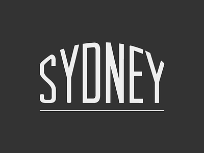 sydney grayscale simple sydney the places project typography