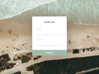 Day 1 - Daily UI daily ui sign up form simple user interface design