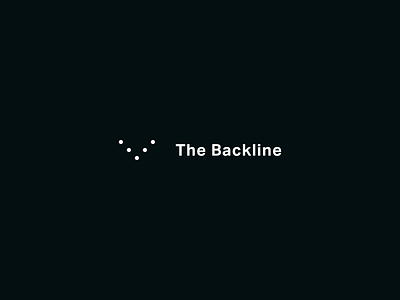 The Backline Co - Logo branding design identity logo modern simple type