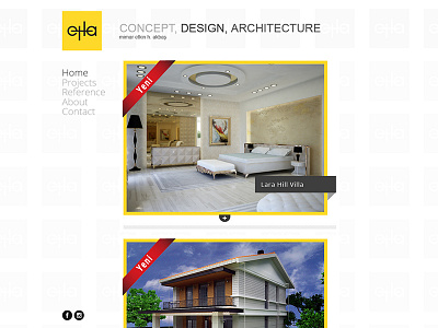 Eha Architecture architecture front end front end development html5 ui web design web development