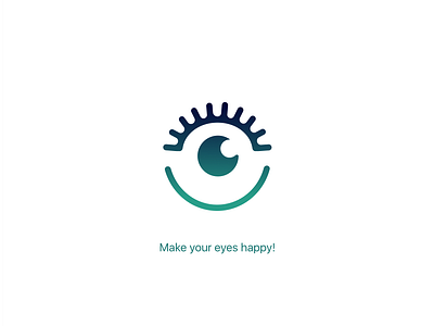 Eye Fitness app logo app icon branding design eyes figma illustration logo ui vector