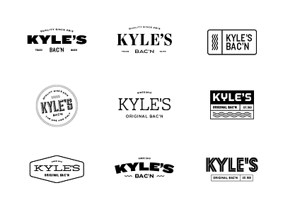 The whole gang brand identity lettering logo logotype modern typography vintage