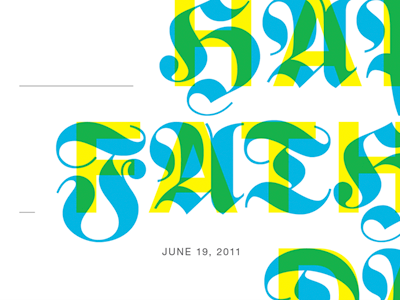 June 19 blue dad father overlay typography yellow