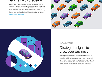 Automatic Business automatic automotive business car illustration typography web
