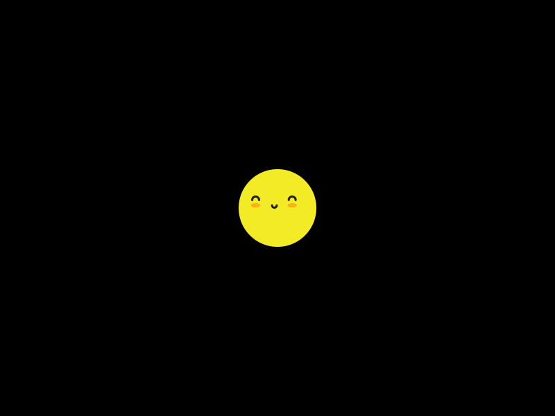 Boop cute emoji face icon illustration