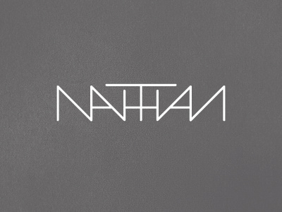 Nathan black name nathan typography
