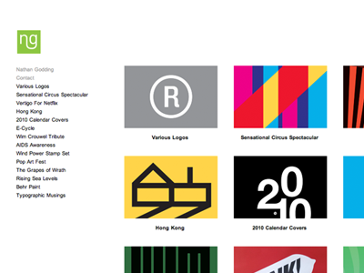 Portfolio Website! cargo design grid personal portfolio typography web website