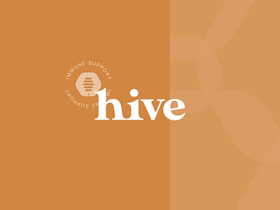 Logo design + branding for Hive Wellness brand design brand identity branding branding design logo logo design pattern design