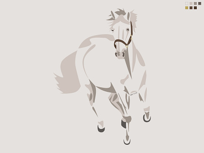 Horse Vector Drawing art graphic horse illustration illustrations modern vector