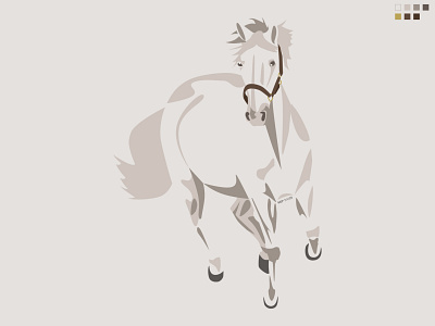 Horse Vector Drawing