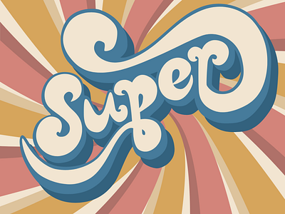 70s Retro Lettering