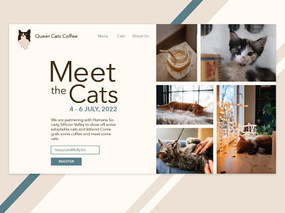 Cat Event Homepage