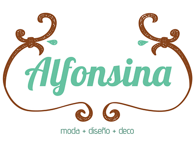 Alfonsina Shabby Store Final Logo adobe illustrator branding design logo typography vector