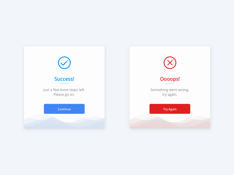 Alert Popup by Giray BATITURK on Dribbble