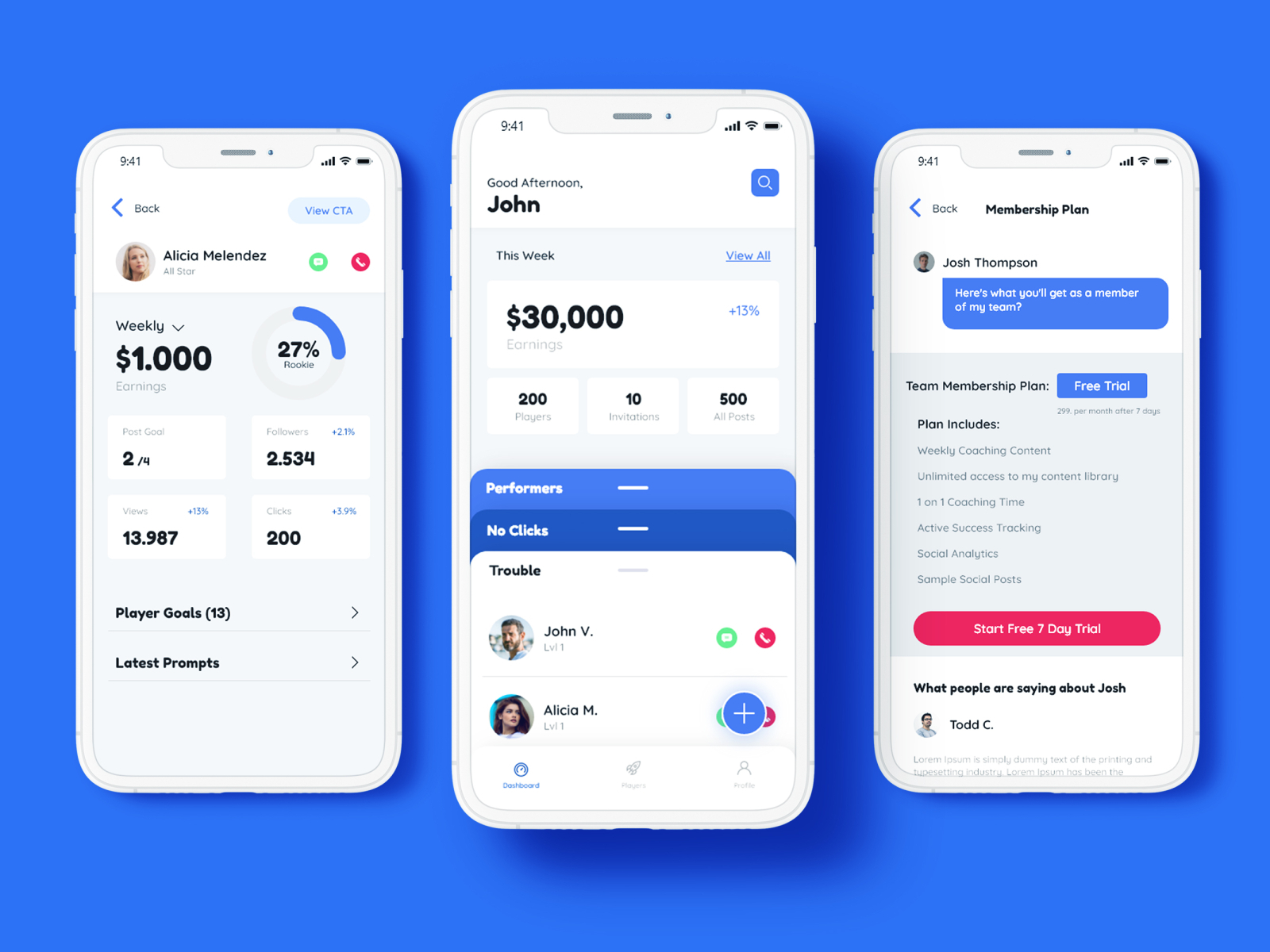 Coach Apps By Aryafianto On Dribbble