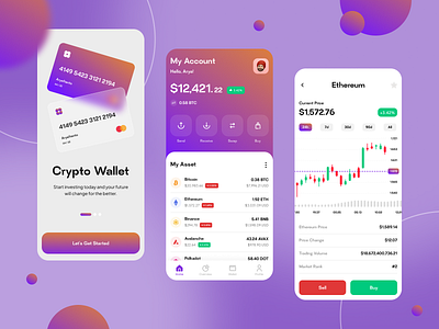 Crypto Wallet - Mobile App