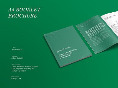 gowercrowd mockup booklet booklet design booklets brochure design brochure mockup graphicsdesign