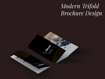 blazon mockup sample graphicsdesign trifold trifold brochure trifold mockup trifold template