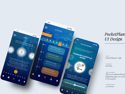 Lifestyle app UI