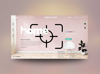 home mockup graphics design landing page landing page ui ui ui design website concept website design website mockup