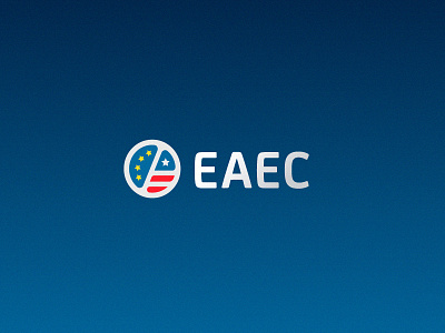 EAEC branding branding europe flag icon logo usa