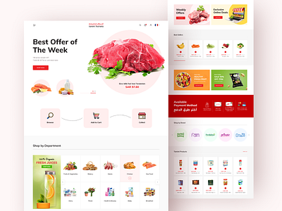 Tamimi Website Redesign ecommerce ecommerce app ecommerce design ecommerce shop product design responsive responsive design ui ui ux ui design uidesign ux web web design webdesign website website design website redesign