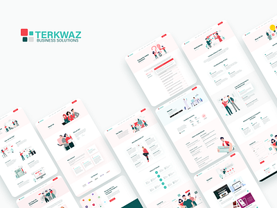Terkwaz Website design logo responsive responsive design ui ui ux ui design uidesign uiux ux ux ui web web design webdesign website website design