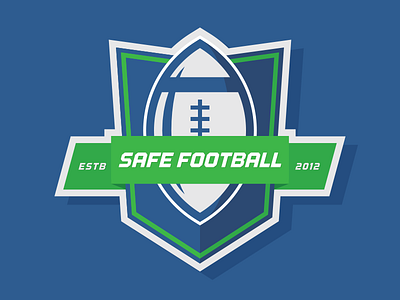 Safe Football Rebrand badge football identity logo rebrand