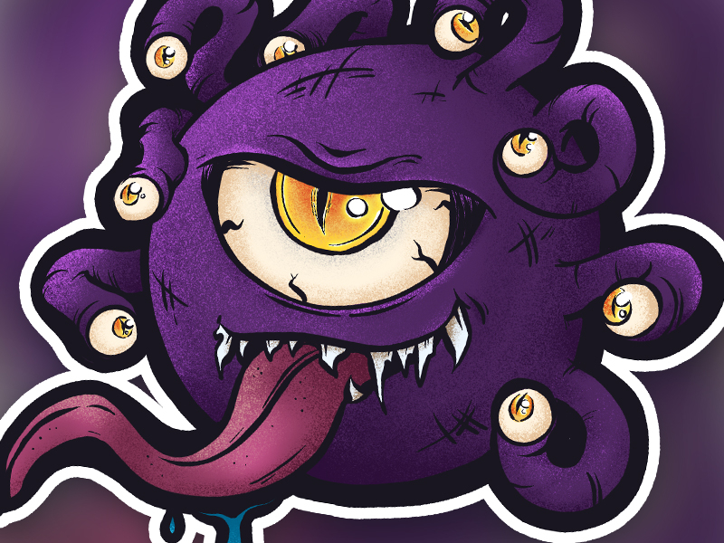 cute beholder emoji