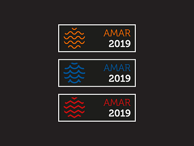 AMAR - Badges amar badge branding design graphic design illustration logo patches scouts sea summer vector water