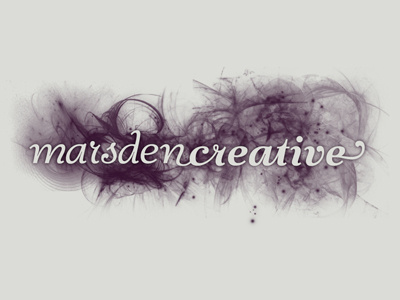 Marsden Creative Logo Concept creaitive logo marsden