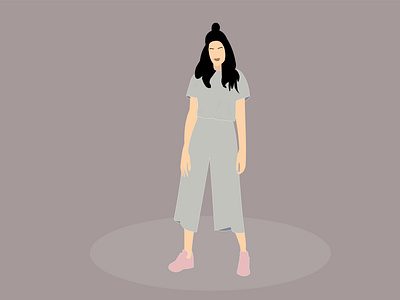 Girl Character adobe adobe illustrator design flat illustration flatdesign girl character girl illustration illustraion illustrator vector illustration