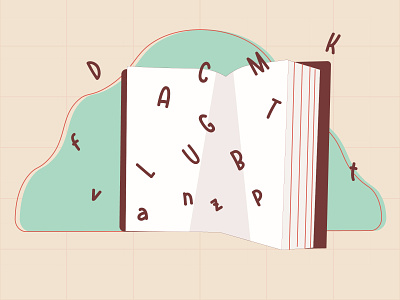 Alphabet and Word Test 2d adobe character design flat graphic design illustration illustrator minimal
