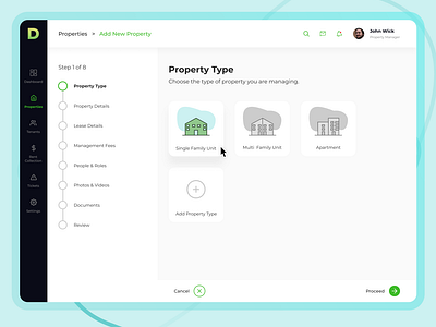 Property Management Webapp