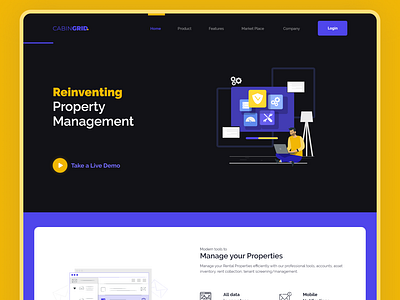 Property Management Website UI