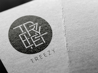Treezy logo logotype monogram typography