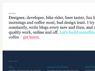 New Website dev developement portfolio typography web web design