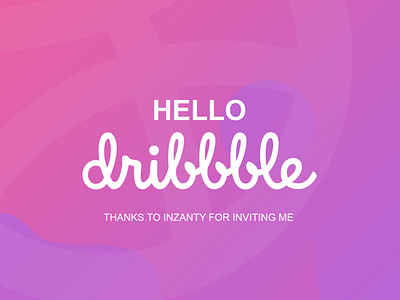 Hello dribbble