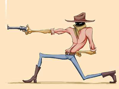 Cowboy character design character design cowboy illustration