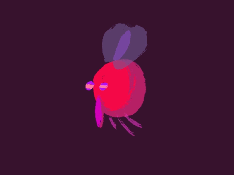 Flug Bug 2d animation animated character animated gif bug character design